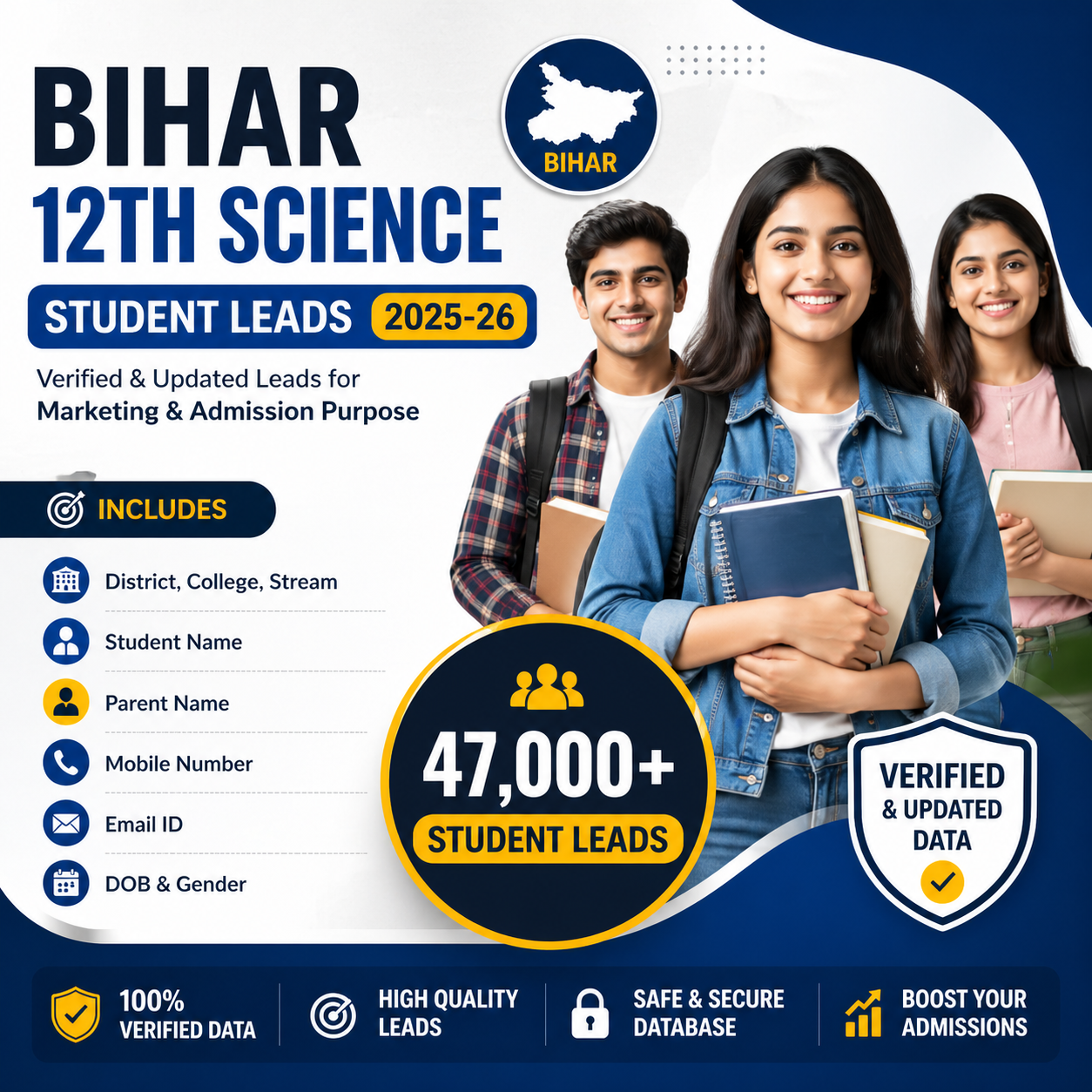 Bihar 12th Std Science 2025 - 26 Batch